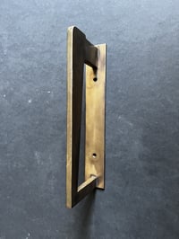 Image 1 of Slimline Door Handle in Art Deco Style 20th Century