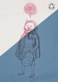 Image 1 of Red Riding Wolf Unisex T-shirt's (Organic)