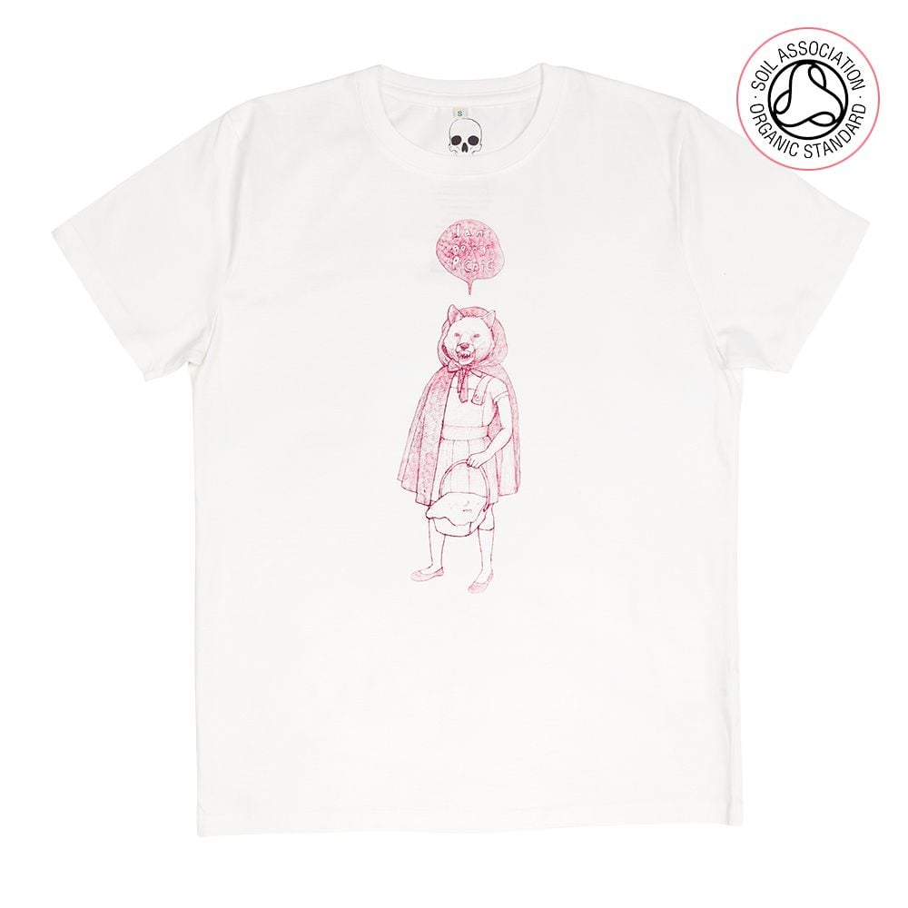 Red Riding Wolf Unisex T-shirt's (Organic)