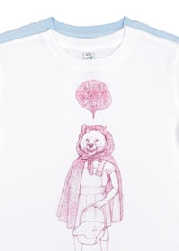 Image 1 of Red Riding Wolf Kids-T (Organic)