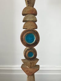 Image 2 of Large Bernard Rooke Totem Floor Lamp