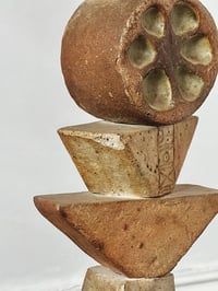 Image 3 of Large Bernard Rooke Totem Floor Lamp