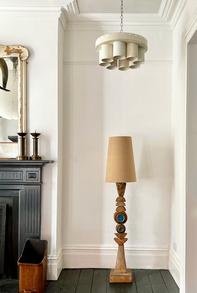 Image of Large Bernard Rooke Totem Floor Lamp