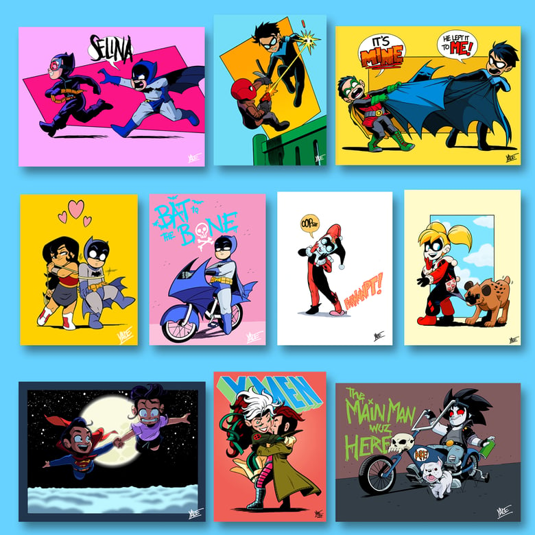 Image of *NEW* 9"x12" Assorted Designs - Signed Prints, $10 each