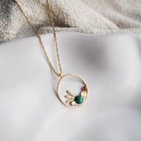 Image 1 of Sautoir COCO - Vert