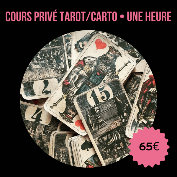 Image of Enseignement privé en Cartomancie/Tarot