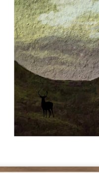 Image 5 of  Sycamore Gap Tree  Aurora Through The Time  Wooden Frame with Print 