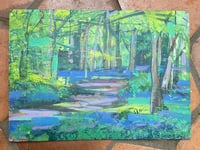 Image 2 of Bluebell woods 2 - plein air study