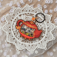 Image 1 of Teapot Shaker Keychain