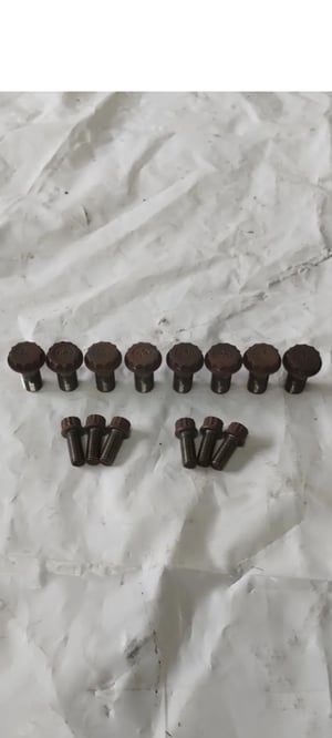 Image of 1994-2001 Acura Integra 5 speed manual flywheel and pressure plate bolt set b18