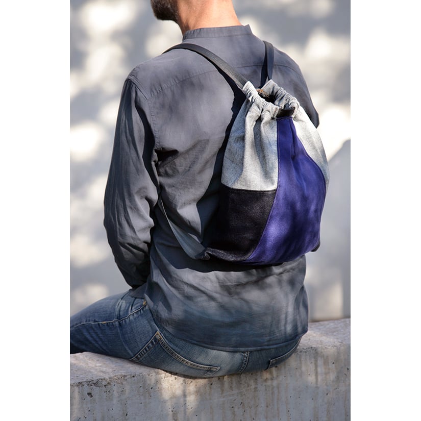 Image of Sac-à-dos Babioles série Denim