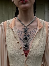 Image 3 of Glass Pendant Necklace