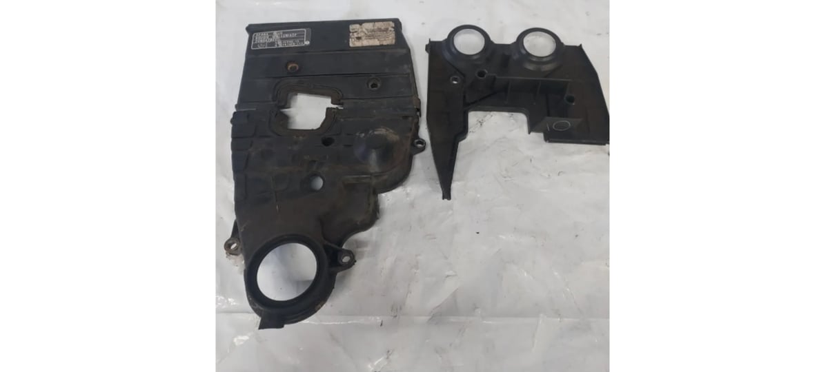 Image of 94-95 Acura Integra GSR Timing Belt Cover Upper Lower Acura P72 OEM Full Set OEM