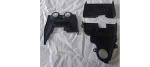Image of 94-95 Acura Integra GSR Timing Belt Cover Upper Lower Acura P72 OEM Full Set OEM