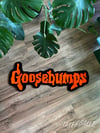 Orange + Black Goosebumps Rug (Wall or Floor)