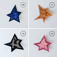 Image 4 of Sequin Star Applique Keepsake Greetings Card