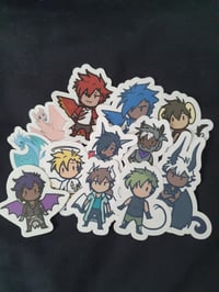 Image 1 of Beyond the End Cast Stickers