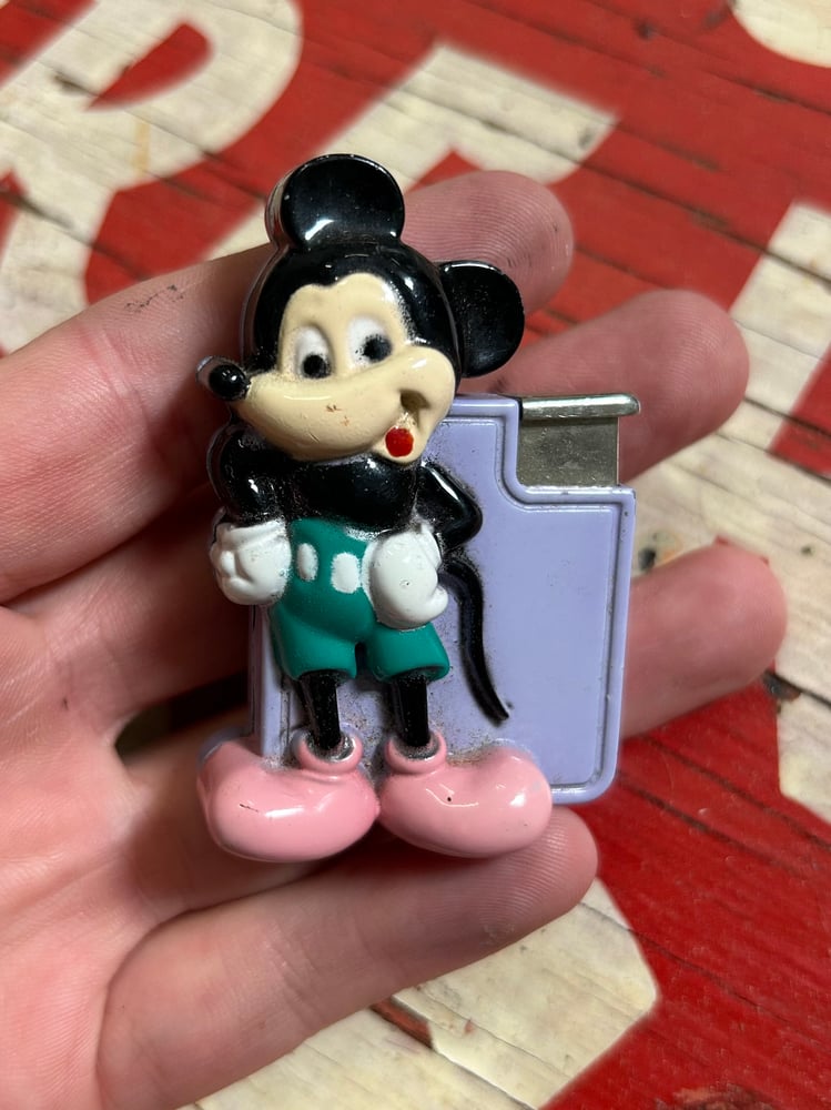 Image of Mickey lighters.