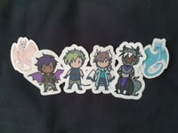 Image 2 of Beyond the End Cast Stickers