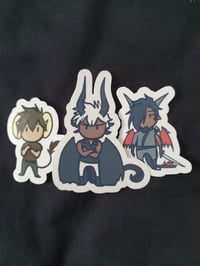 Image 3 of Beyond the End Cast Stickers