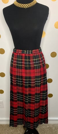 Image 2 of Tog Shop Plaid Pleated Skirt - Size: 12