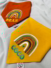 Image 3 of Autumn Rainbow Personalised Bandana