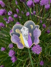 Keep Your Courage Nonbinary - Pride Plant (Chives) Biodegradable Sticker