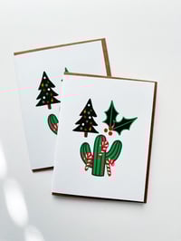 Cacti Christmas Card