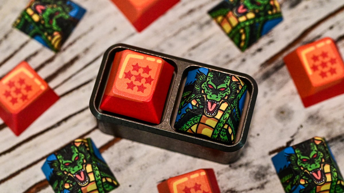 DRAGONBALL Z V7 KEYCAP SET | Coqui Creations Threads