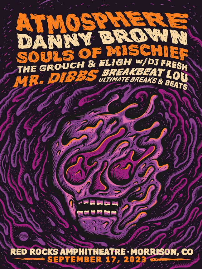 Image of Atmosphere - Red Rocks - Poster