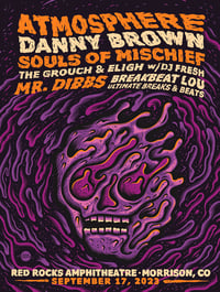 Atmosphere - Red Rocks - Poster