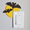Bats Light Switch Decorative Accent