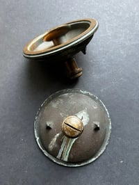 Image 4 of Pair of Inset Bronze Handles
