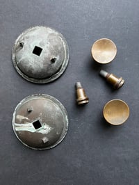 Image 3 of Pair of Inset Bronze Handles