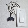 Spider Web Light Switch Decorative Accent