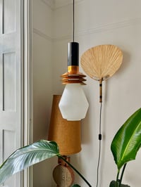 Image 2 of Large Pendant Light by Stilnovo, Italy, 1960s (2 Available)