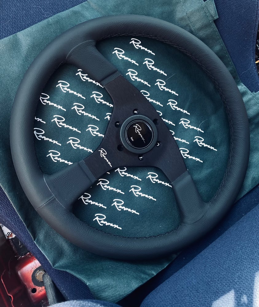 Image of Renown Champion Dark Leather Steering Wheel