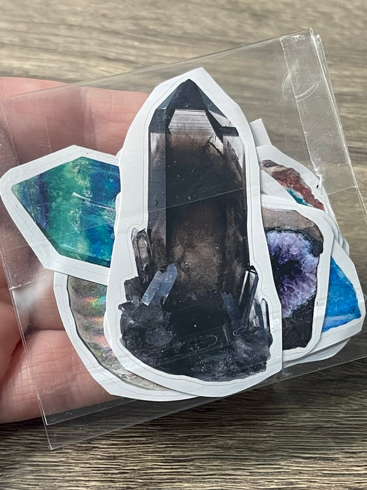 Image of Pack of 12 crystal stickers 