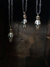 Frozen Charlotte Doll Charm Necklaces - Sterling silver chain 