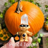 SALE! Halloween Crystal Troll Pencil Topper 2.5"