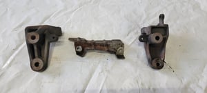 Image of 94-01 Acura Integra Power Steering Bracket Set Upper & Lower  B18b1 LS GS RS OEM