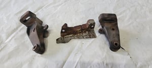Image of 94-01 Acura Integra Power Steering Bracket Set Upper & Lower  B18b1 LS GS RS OEM
