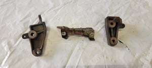 Image of 94-01 Acura Integra Power Steering Bracket Set Upper & Lower  B18b1 LS GS RS OEM