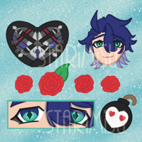 Image of Sampo Koski Sticker Set