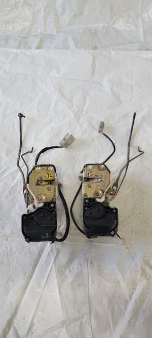 Image of 94-01 Acura Integra Door Latch Set - Driver & Passenger - 2DR - Power Lock