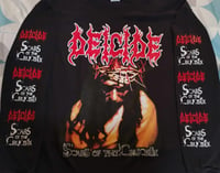 Image 1 of Deicide scars of the crucifix LONG SLEEVE