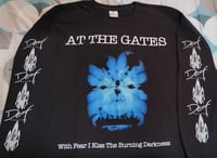 Image 1 of At The Gates with fear I kiss LONG SLEEVE
