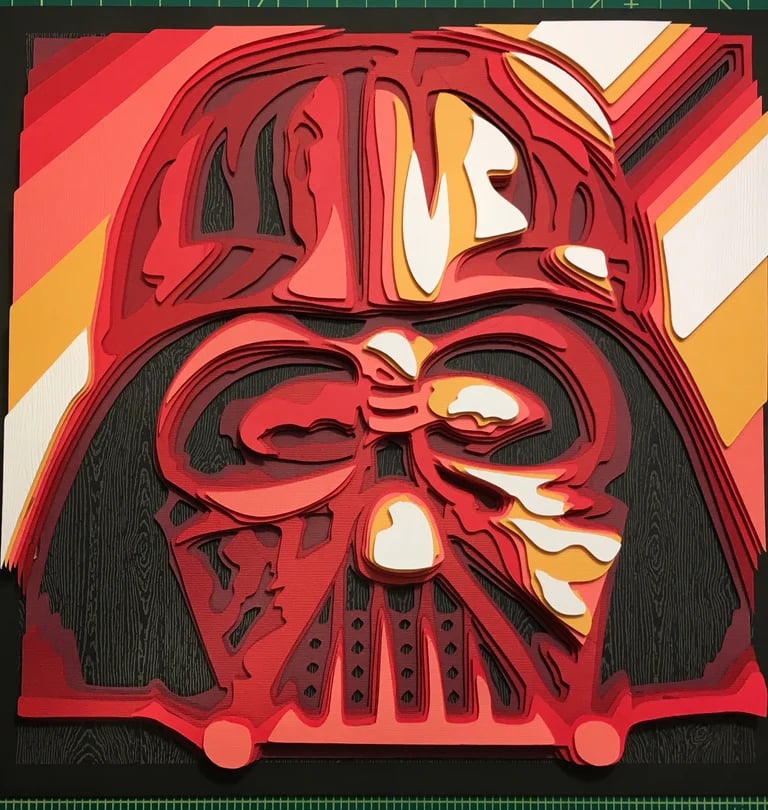 Image of Darth Vader (Red)