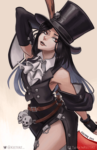 Image 3 of Guilty Gear 11x17" Print Series PT 2: Baiken, Bridget, Giovanna, Testament