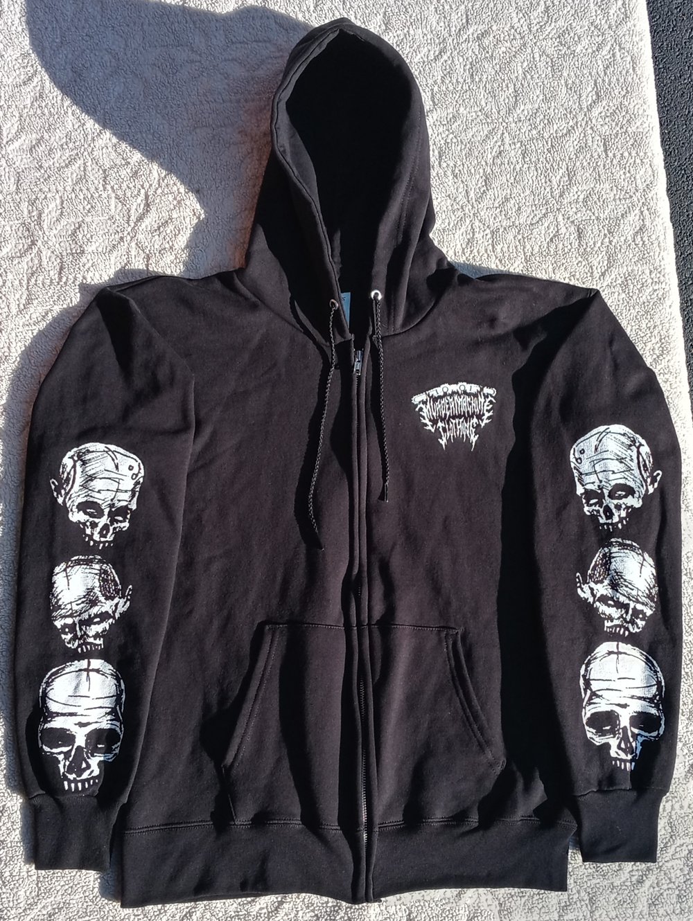 MMC Zip-Up Hoodie 3 (Front, sleeve, & back prints!)